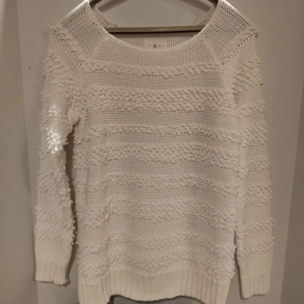 Lou & Grey Off White Sweater Size XS